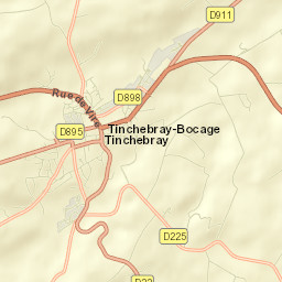 Tinchebray Street Map