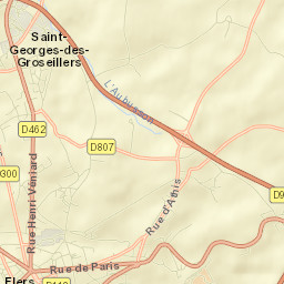 Saint-Georges-des-Groseillers Street Map
