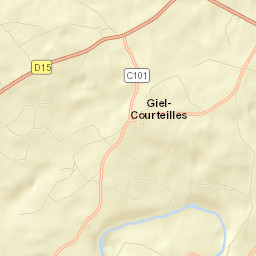 Courteilles Street Map