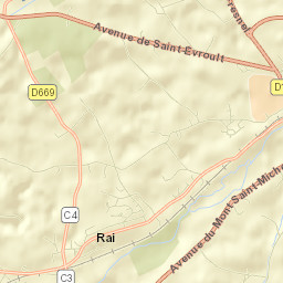 Rai Street Map