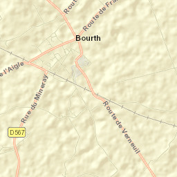 Bourth Street Map