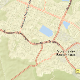 Montigny-le-Bretonneux Street Map