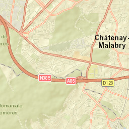 Châtenay-Malabry Street Map