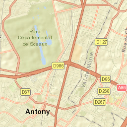 Antony Street Map