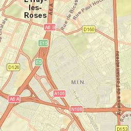 Chevilly-Larue Street Map