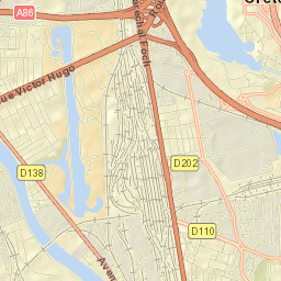 Choisy-le-Roi Street Map