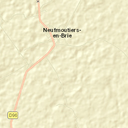 Neufmoutiers-en-Brie Street Map