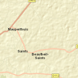Saints Street Map