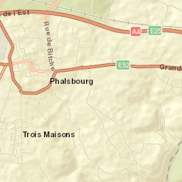 Phalsbourg Street Map