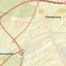 Steinbourg Street Map