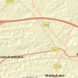 Mommenheim Street Map
