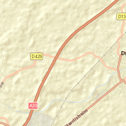 Drusenheim Street Map