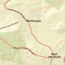 Weil der Stadt Street Map