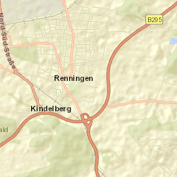 Renningen Street Map