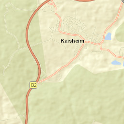Kaisheim Street Map