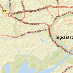 Ingolstadt Street Map