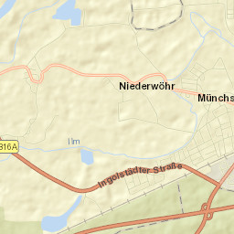 Münchsmünster Street Map