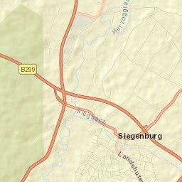 Siegenburg Street Map