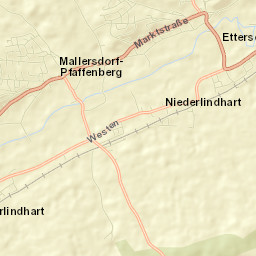 Mallersdorf-Pfaffenberg Street Map