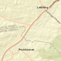 Leiblfing Street Map