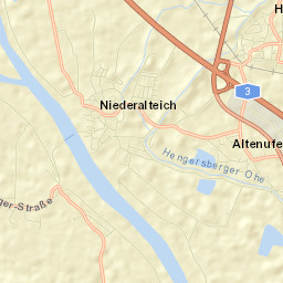 Niederalteich Street Map