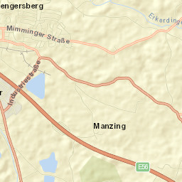 Hengersberg Street Map