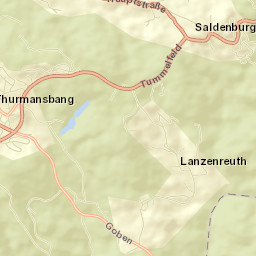 Thurmansbang Street Map