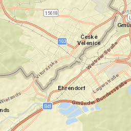 Gmünd Street Map
