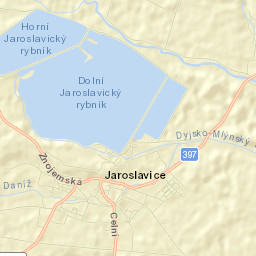 Jaroslavice Street Map