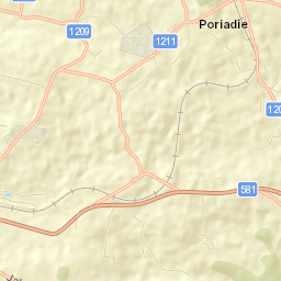 Okres Myjava Street Map