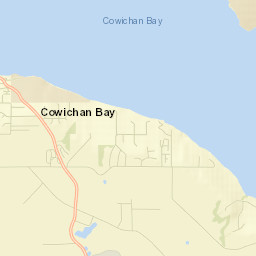 Cowichan Bay Street Map