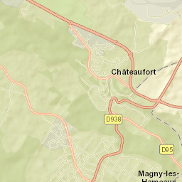 Châteaufort Street Map