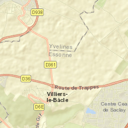 Villiers-le-Bâcle Street Map
