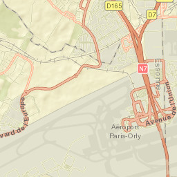 Rungis Street Map