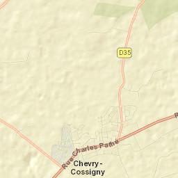 Chevry-Cossigny Street Map