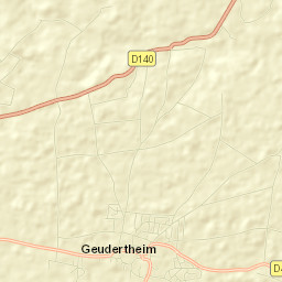 Geudertheim Street Map