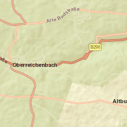 Oberreichenbach Street Map