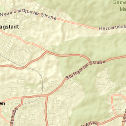 Magstadt Street Map