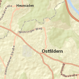 Ostfildern Street Map