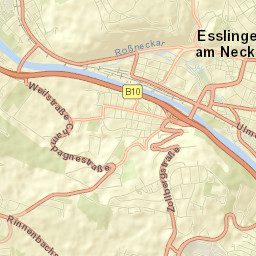 Esslingen Street Map