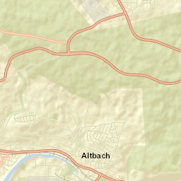 Altbach Street Map