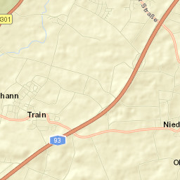 Train Street Map