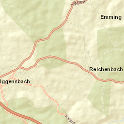 Iggensbach Street Map