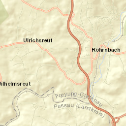 Röhrnbach Street Map