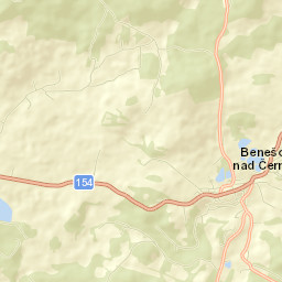 Benešov nad Černou Street Map