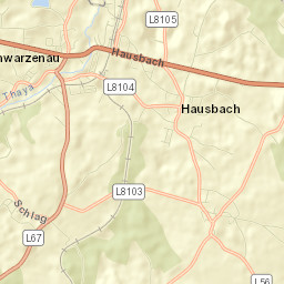 Schwarzenau Street Map