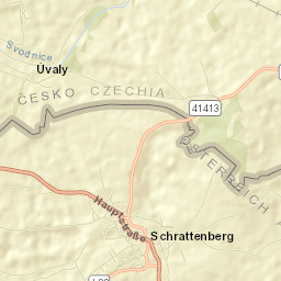 Schrattenberg Street Map