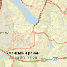 Uman Street Map