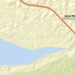 Shchastya Street Map