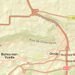 Orsay Street Map
